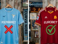 Lazio-Polymarket, polemica politica: due pesi e due misure? Scoppia la polemica sull’accordo Lazio-Polymarket: critiche politiche e confronto con altri sponsor in Serie A.