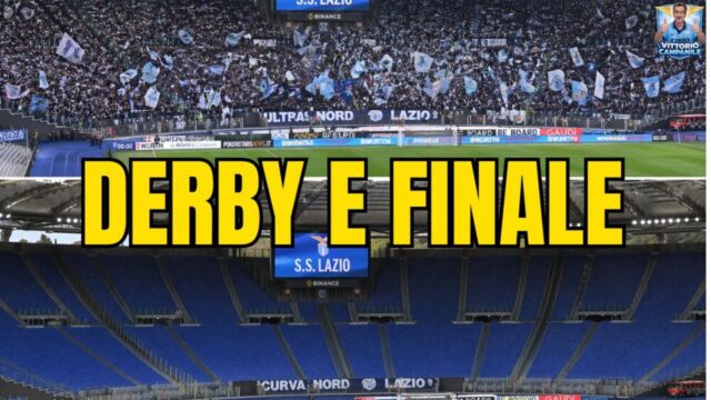 Il tifo organizzato della Lazio sarà presente in finale di Coppa Italia ma diserterà il derby contro la Roma: scelta che fa discutere.