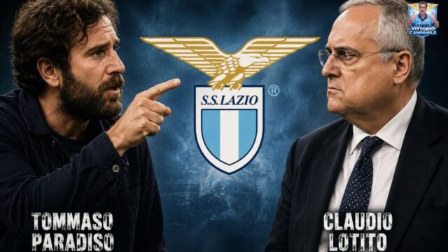 Tommaso Paradiso attacca duramente Claudio Lotito in una lunga lettera: accuse pesanti sulla gestione della Lazio, il rapporto con i tifosi e il futuro del club biancoceleste.