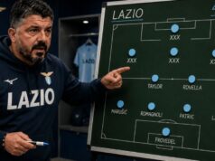 Lazio, ecco il 4-2-3-1 di Gattuso: la possibile formazione Gattuso pronto a ripartire dal 4-2-3-1 alla Lazio. Ecco come potrebbe giocare la nuova squadra biancoceleste tra conferme e dubbi di mercato.