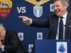 Derby alle 12:00, altra sconfitta politica per Lotito? Il mondo Lazio esplode Polemiche dopo la scelta di giocare Roma-Lazio alle 12:00. I tifosi biancocelesti accusano Lotito di aver perso peso politico nel calcio italiano.