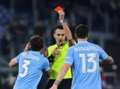Lazio, record negativo in Serie A: con Romagnoli salgono a otto le espulsioni stagionali La Lazio guida la classifica delle espulsioni in Serie A con otto cartellini rossi stagionali. Il Bologna è secondo con appena quattro espulsioni.