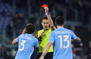 Lazio, record negativo in Serie A: con Romagnoli salgono a otto le espulsioni stagionali La Lazio guida la classifica delle espulsioni in Serie A con otto cartellini rossi stagionali. Il Bologna è secondo con appena quattro espulsioni.