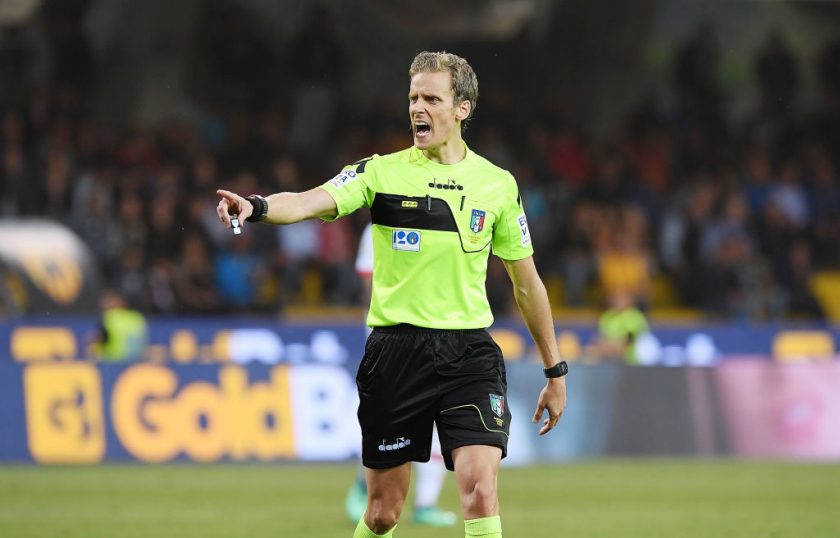 Arbitro Daniele Chiffi designazione Lecce Lazio Serie A 2026