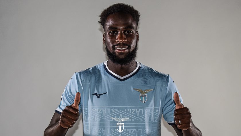 Boulaye Dia in azione con la maglia della Lazio