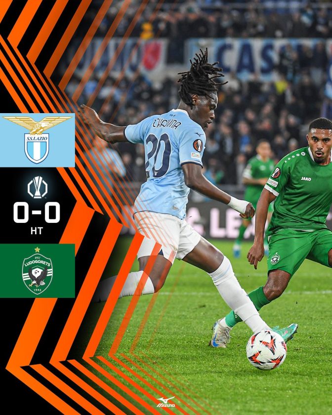 Lazio-Ludogorets, 0-0 e playoff in tasca