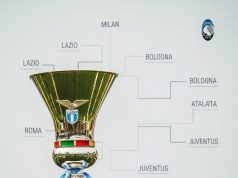 Coppa Italia 2025/2026: sorteggiato il tabellone! La Lazio è testa di serie, possibile derby solo in finale Trofeo Coppa Italia con il logo della Lazio e un tabellone stilizzato, a simboleggiare il percorso dei biancocelesti nella prossima edizione.