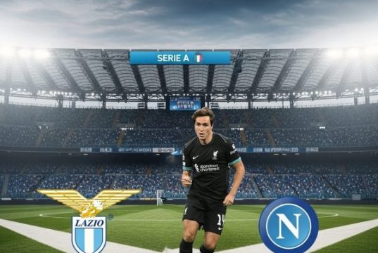 Bomba Chiesa, vuole la Serie A: la Lazio sogna ma c’è una condizione. E il Napoli fa sul serio Fotomontaggio sul futuro di Federico Chiesa, conteso tra Lazio e Napoli nel calciomercato per il suo ritorno in Serie A.