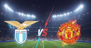 LAZIO-MANCHESTER UNITED: L’Amichevole che Sblocca i Conti. I Red Devils Pensano alla Squadra di Sarri per Uscire dalla Crisi Una foto del logo della S.S. Lazio e del Manchester United, sovrapposti su uno sfondo di uno stadio, a simboleggiare il confronto tra i due club.