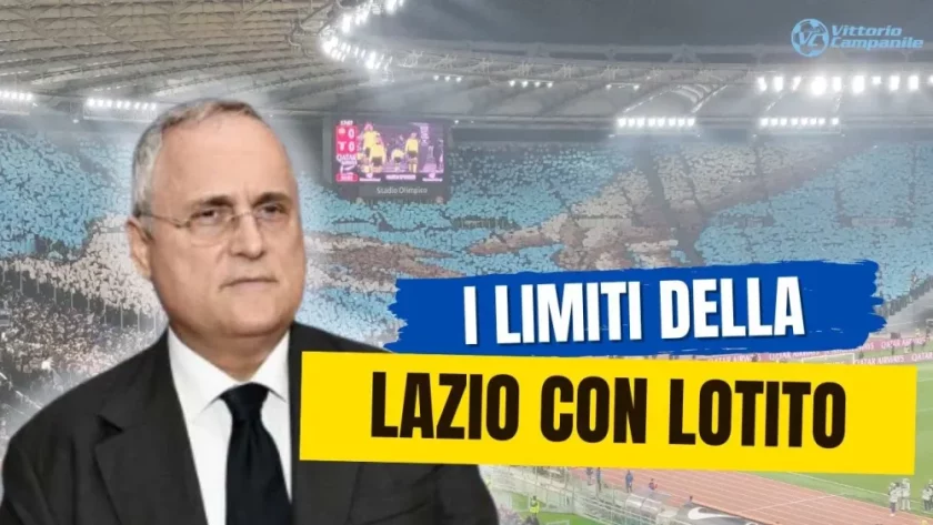 Lazio, i limiti strutturali della gestione Lotito