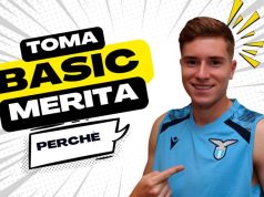 Toma Basic, da emarginato a protagonista silenzioso Toma Basic in azione con la maglia della Lazio durante Lazio-Torino, autore di un assist decisivo.