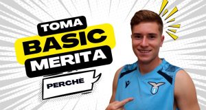 Toma Basic, da emarginato a protagonista silenzioso Toma Basic in azione con la maglia della Lazio durante Lazio-Torino, autore di un assist decisivo.