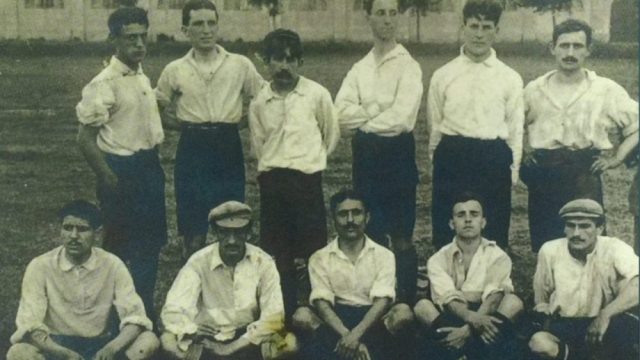 La Lazio del 1908 a Pisa, protagonista delle tre vittorie in un solo giorno