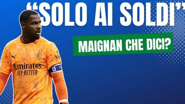 Mike Maignan e Adrien Rabiot durante una partita, simboli del calcio moderno che critica il business ma chiede ingaggi sempre più alti. Mike Maignan e Adrien Rabiot durante una partita, simboli del calcio moderno che critica il business ma chiede ingaggi sempre più alti.