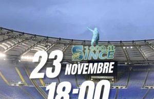 📺 Lazio-Lecce: Orario, Dove Vederla in TV e Streaming e Probabili Formazioni Grafica del giorno di Serie A che mostra il logo della Lazio e del Lecce, con l'orario 18:00 e il logo DAZN sullo sfondo dello Stadio Olimpico.