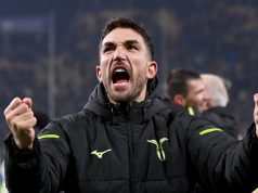 Cataldi esalta la Lazio: “Tosta, senza alibi. Anche in 9” Cataldi esulta dopo la vittoria in 9 contro il Parma