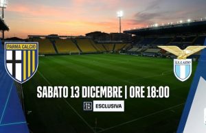 📺 Parma-Lazio: Orario, Dove Vederla in TV e Streaming Grafica con orario e canale TV (DAZN) per la partita di Serie A Parma-Lazio. (Contiene menzione del canale DAZN e Fire TV Stick per l'affiliazione)