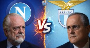 20 anni dopo: il divario Lazio–Napoli è imbarazzante Confronto simbolico tra Lazio e Napoli dal 2004 al 2025 con Lotito e De Laurentiis