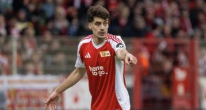 Calciomercato Lazio, rivoluzione in difesa: Romagnoli ai saluti, ecco Diogo Leite Diogo Leite nuovo difensore della Lazio in azione con l'Union Berlino