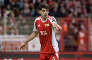 Lazio, Diogo Leite resta un obiettivo: accordo verbale e attesa sui medici Diogo Leite nuovo difensore della Lazio in azione con l'Union Berlino