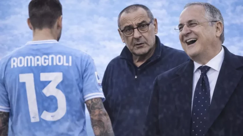 Probabili formazioni Juve Lazio con Romagnoli e Sarri