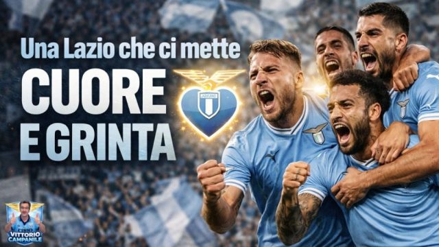 A Torino la Lazio non domina ma lotta: spirito, sacrificio e identità. Sarri ricompatta il gruppo nonostante i limiti.
