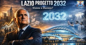 Lazio 2032: “Il Sogno Responsabile” – La strategia del Club oltre il Flaminio "Lazio 2032 - Il Sogno Responsabile" non è uno slogan, ma il titolo di una conferenza programmatica che si terrà prossimamente