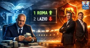 🏟️ Roma vs Lazio: Il Gap si allarga. Perché il silenzio dei Friedkin batte il teatro di Lotito Lazio il divario si allarga