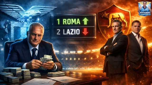 Lazio il divario si allarga