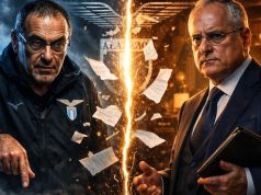 Lazio, spettro 2024: Sarri-Lotito, un legame tra crisi e clausole Lazio senza spirito dopo il KO di Torino. Sarri e Lotito ai ferri corti, ma il contratto fino al 2028 blocca tutto. L'Atalanta è l'ultima chance per la stagione.