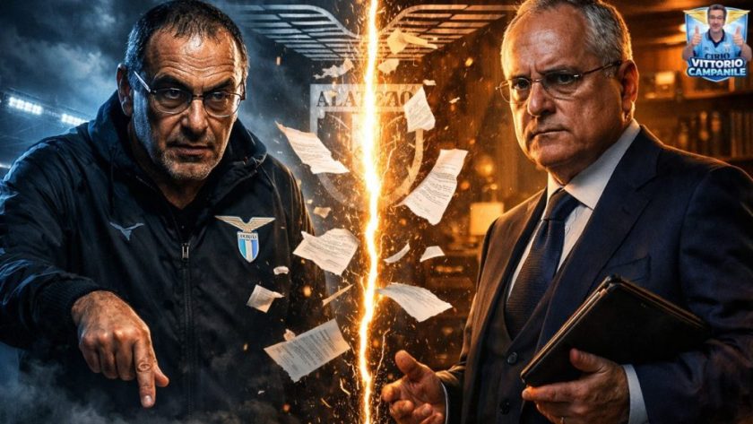 Lazio senza spirito dopo il KO di Torino. Sarri e Lotito ai ferri corti, ma il contratto fino al 2028 blocca tutto. L'Atalanta è l'ultima chance per la stagione.