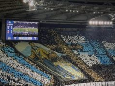 Lazio – Milan: la notte della “Lazialità” premia Sarri Gustav Isaksen esulta dopo il gol del vantaggio in Lazio-Milan all'Olimpico.