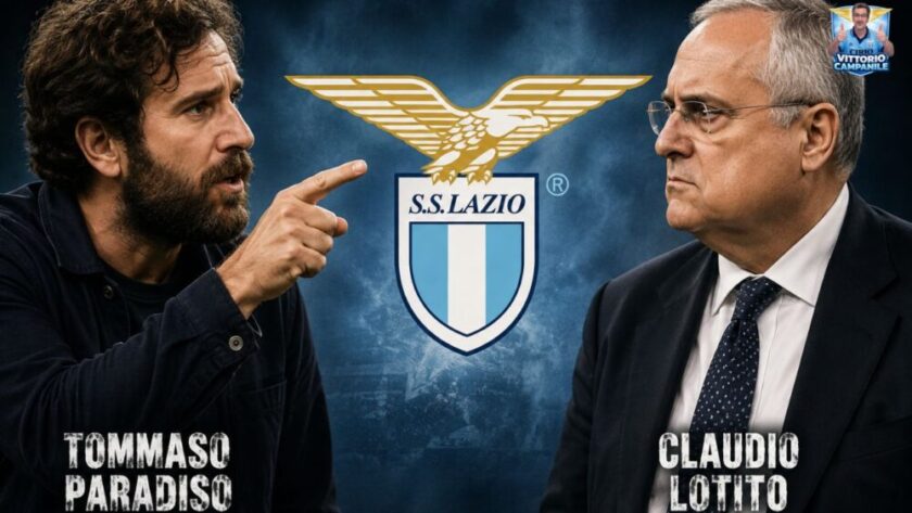 Tommaso Paradiso attacca duramente Claudio Lotito in una lunga lettera: accuse pesanti sulla gestione della Lazio, il rapporto con i tifosi e il futuro del club biancoceleste.