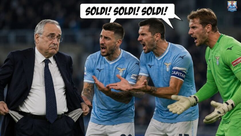 In casa Lazio esplode il caso stipendi: ritardi nei pagamenti, malumori nello spogliatoio e tensione tra Lotito e Basic. Tutti i dettagli.