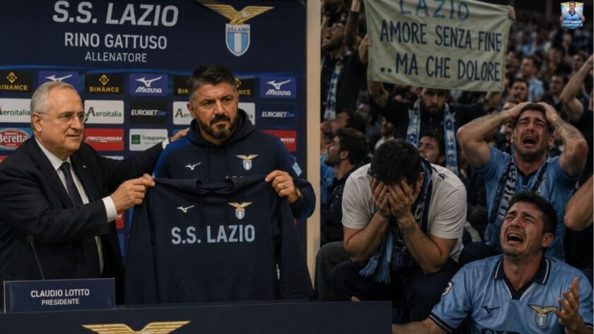 Claudio Lotito e Gennaro Gattuso a confronto sulle scelte di calciomercato della SS Lazio