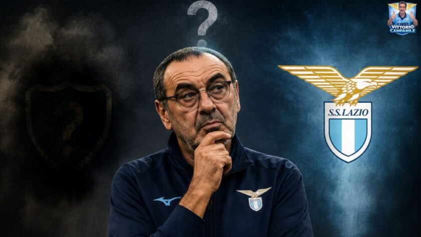Maurizio Sarri nel mirino di Napoli e Atalanta. Il futuro dell’allenatore della Lazio dipenderà dal vertice con Claudio Lotito a fine stagione.