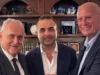 Ufficiale, Lotito acquista la Reggina: l’annuncio Il sindaco Francesco Cannizzaro e Claudio Lotito sorridenti