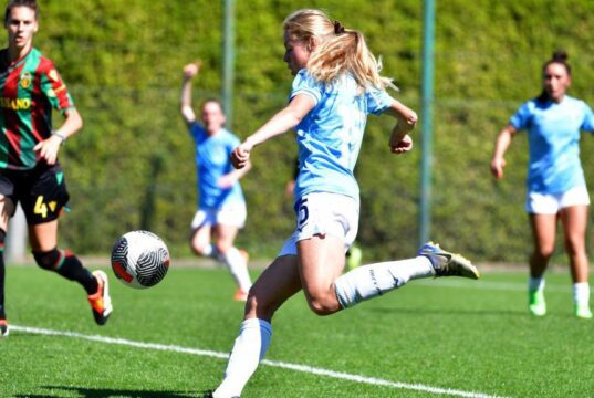Lazio Women condannata dal TAS: discriminazione per gravidanza, il club dovrà risarcire Maja Göthberg Lazio Women condannata dal TAS: risarcimento a Maja Göthberg per discriminazione in gravidanza