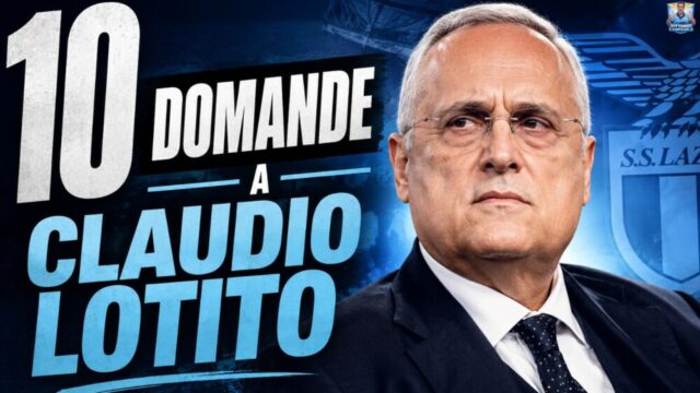 Dopo la lettera ai tifosi arrivano dieci domande a Claudio Lotito su investimenti, Flaminio, Academy, governance e futuro della Lazio. Dopo la lettera ai tifosi arrivano dieci domande a Claudio Lotito su investimenti, Flaminio, Academy, governance e futuro della Lazio.