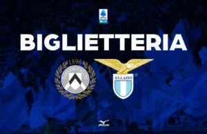 Udinese-Lazio, info biglietti per il Settore Ospiti: prezzi, canali Ticketone e orari di vendita Tifosi della SS Lazio nel settore ospiti dello stadio durante una gara in trasferta
