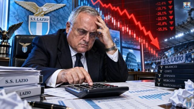 Il bilancio Lazio al 30 giugno 2026: perdita di 10 milioni, ricavi in calo, indebitamento finanziario netto a 126,4 milioni e patrimonio positivo grazie alla rivalutazione di Formello.