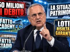 Lotito e i numeri della Lazio: dai 550 milioni di debiti ad Academy e stadio, cosa non torna Lotito torna a parlare dei conti della Lazio, dei 550 milioni di debiti, dell’Academy e dello stadio. Ma cosa dicono davvero bilanci e documenti?