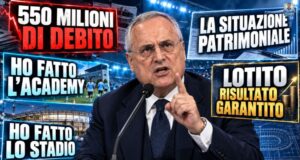Lotito e i numeri della Lazio: dai 550 milioni di debiti ad Academy e stadio, cosa non torna Lotito torna a parlare dei conti della Lazio, dei 550 milioni di debiti, dell’Academy e dello stadio. Ma cosa dicono davvero bilanci e documenti?