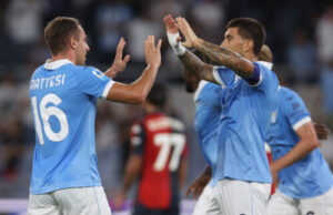 Lazio-Milan 2-2, rimpianto biancoceleste: dominio nel primo tempo, poi la Lazio crolla nella ripresa Lazio-Milan finisce 2-2: biancocelesti dominanti e avanti di due gol nel primo tempo, poi il crollo nella ripresa. Rimpianto per Gattuso.