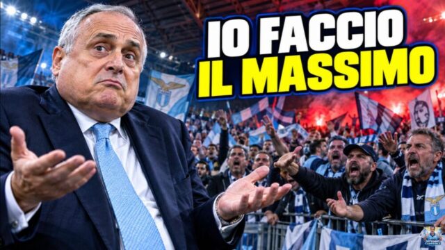Lotito commenta la protesta dei tifosi: «Io ci metto tutto l’impegno. Mica posso inchiodare la gente sulle sedie. Nella vita contano i risultati». Lotito commenta la protesta dei tifosi: «Io ci metto tutto l’impegno. Mica posso inchiodare la gente sulle sedie. Nella vita contano i risultati».