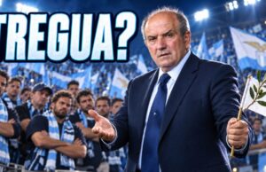 Lazio, Fabiani tende la mano ai tifosi: «Prendiamoci una tregua, vorrei l’Olimpico pieno» Fabiani tende la mano ai tifosi della Lazio: «L’Olimpico vuoto è un macigno. Prendiamoci una tregua, vorrei già sabato uno stadio pieno».