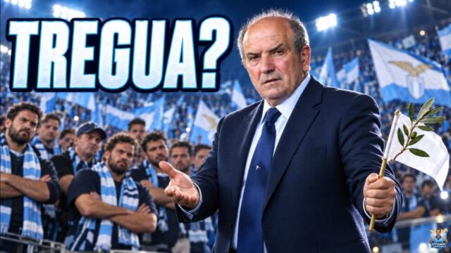 Fabiani tende la mano ai tifosi della Lazio: «L’Olimpico vuoto è un macigno. Prendiamoci una tregua, vorrei già sabato uno stadio pieno». Fabiani tende la mano ai tifosi della Lazio: «L’Olimpico vuoto è un macigno. Prendiamoci una tregua, vorrei già sabato uno stadio pieno».