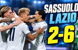 Lazio schiacciasassi: 6-2 al Sassuolo, 25 punti su 27 e un avvio mai visto La Lazio travolge il Sassuolo 6-2 e vola a 25 punti su 27: otto vittorie, 22 gol e dodici marcatori diversi. Un avvio storico per Gattuso.